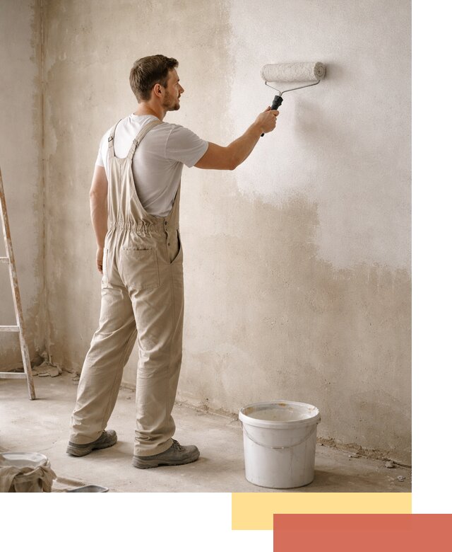 Грунтовка стен под отделку в Кохме профессиональным раствором