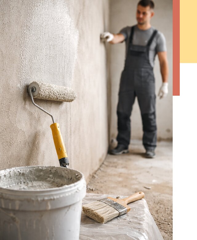 Нанесение бетоноконтакта на стены в Кохме от 4363 руб. быстро и недорого | ОТДЕЛОЧНИК-Кхм