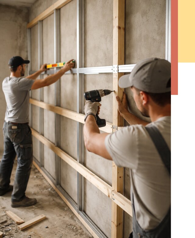 Устройство обрешетки под панели в Кохме от 2181 руб. — монтаж под ключ | ОТДЕЛОЧНИК-Кхм