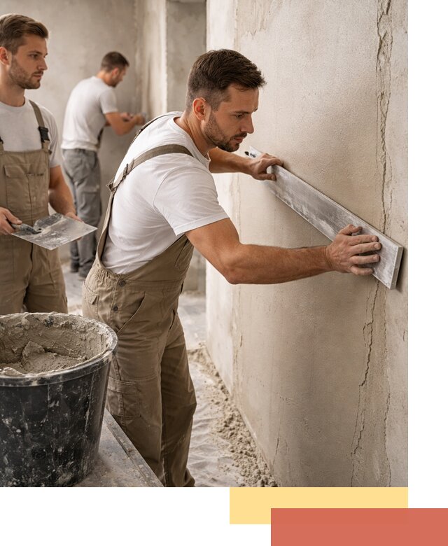 Штукатурка стен без маяков в Кохме быстро и качественно