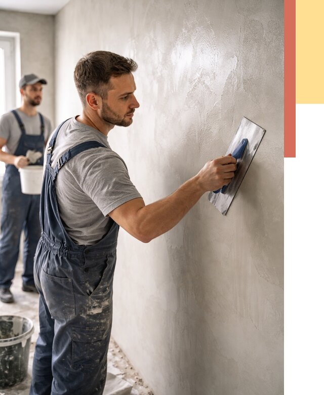 Глянцевание штукатурки стен в Кохме от 7791 руб. — услуги и затирка | ОТДЕЛОЧНИК-Кхм