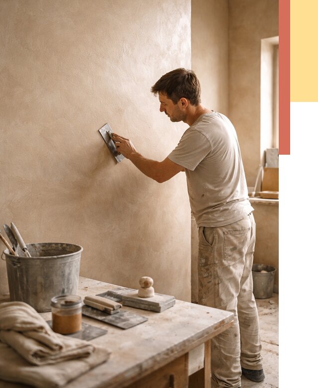 Марокканская штукатурка таделакт в Кохме под ключ от 4363 руб. | ОТДЕЛОЧНИК-Кхм