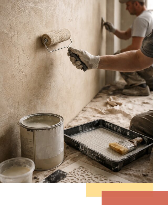 Лессирующая краска для декоративной отделки в Кохме