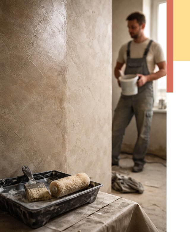 Нанесение воска на штукатурку в Кохме от 3636 руб. | Услуги ОТДЕЛОЧНИК-Кхм