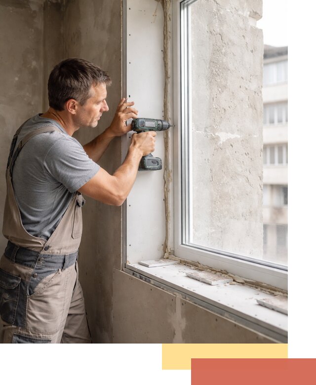 Монтаж гипсокартонных откосов в Кохме под ключ