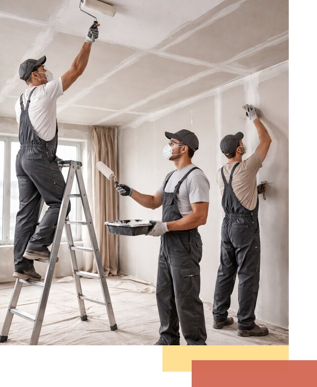 Покраска потолка из гипсокартона в Кохме качественно и недорого