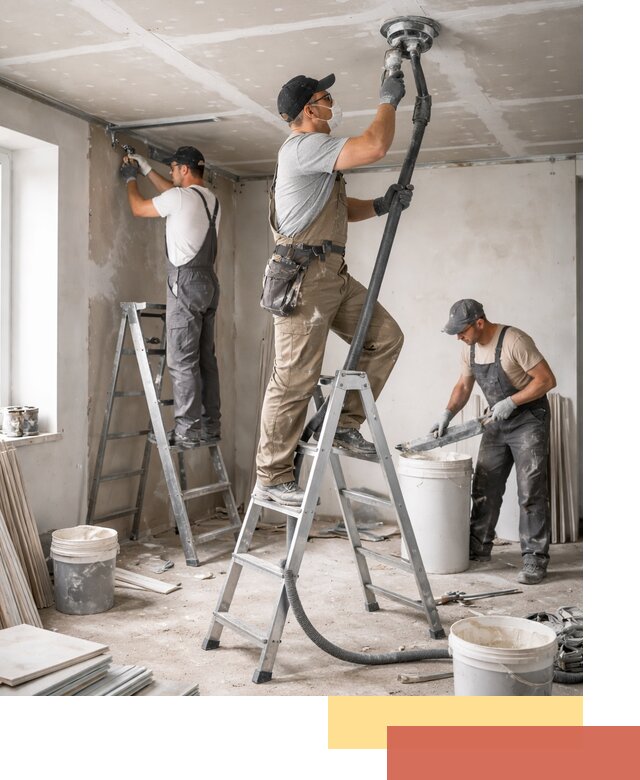 Ремонт потолка из гипсокартона в Кохме: быстрый и качественный монтаж